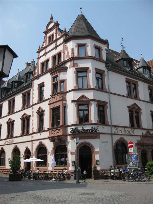 Hotel Restaurant Krokodil Heidelberg Bagian luar foto